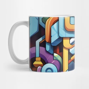 Graffiti Fusion Flow Mug